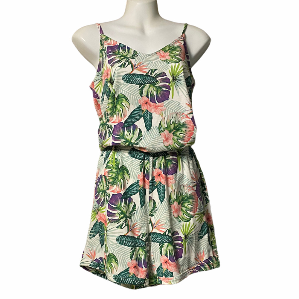 Esmara Tropical Print Romper Size S